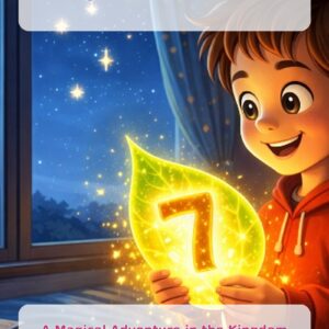 Charalampos and the Magic of Numbers English children’s eBook cover about number 7, learning and imagination