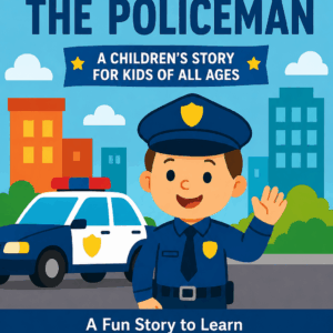 Charalampos the Policeman children’s book cover by Pantelis Papakonstantinou