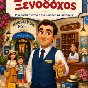 Ο Χαράλαμπος Ξενοδόχος – παιδική ιστορία για επαγγέλματα, συνεργασία και ξενοδοχείο